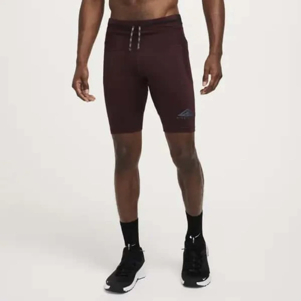 Nike Men’s Trail Lava Loops 1/2 Running Tights Burgundy DV9307-652 Sz 2XL NWT